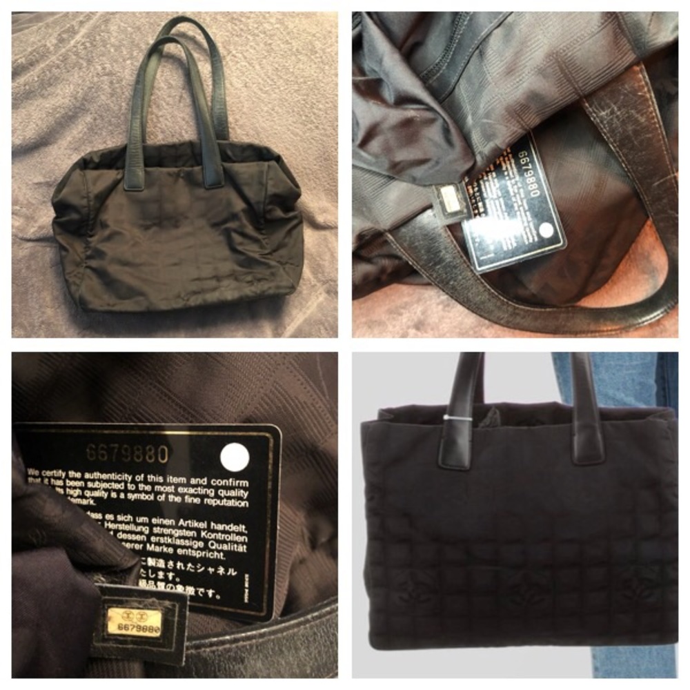 Chanel travel tote